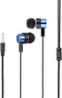 4 Pack Wired Earbuds 3.5MM 3 Pole Stereo Earphone in-Ear Headphone Without MIC 1Meter Braided Cord Headset for MP3 Cassette Recorder CD Player Music Phone Computer Laptop PC Tablet