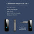 Bluetooth Transmitter Receiver Wireless Adapter, 3.5mm Aux Jack Stereo Audio Input Output for TV, Car