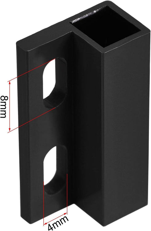 uxcell Wired Door Contact Window Sensor NO NC Surface Mount Magnetic Reed Switch, Black, 3 Pcs