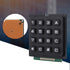 Pomya Keypad, 16 Keys 4x4 Push Button External Keypad Microcontroller Keyboard for MCU