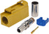 RG58 LMR195 5PCS GPS telematics or Navigation RF Coax Connector Fakra K Straight Crimp Jack Female Yellow Adapter