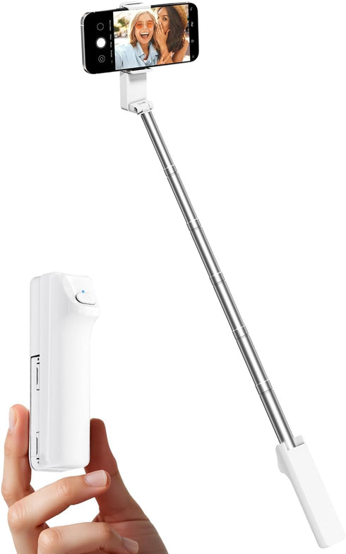 Viozon Portable Selfie Stick, Lightweight Extendable Stainless Steel Tube,All-in-One Compact Selfie Stick with