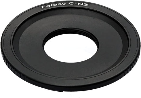 Fotasy 16mm C Mount Cine lens to Nikkor Z Mount Adapter, C Mount