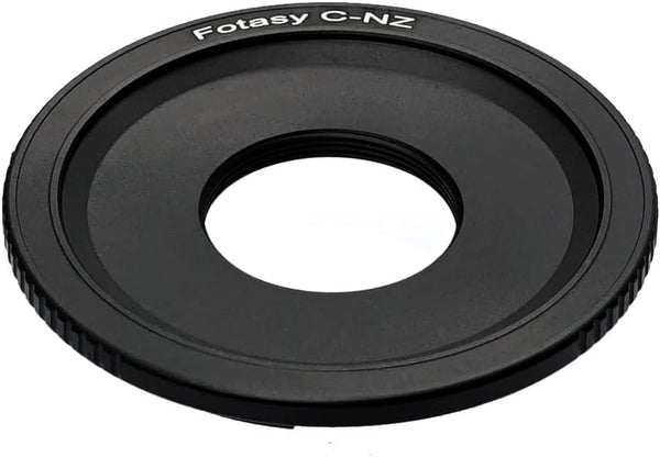 Fotasy 16mm C Mount Cine lens to Nikkor Z Mount Adapter, C Mount