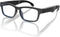 Smart Glasses with Bluetooth Speakers, One-Click Control, Clear Calls, Anti-Blue Light Lenses for Men Women - Black