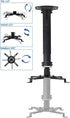 VIVO 12.5 inch 1.5 inch MOUNT-VP02B Extending Ceiling Projector Mount, Height Adjustable Projection, Up to Mounting