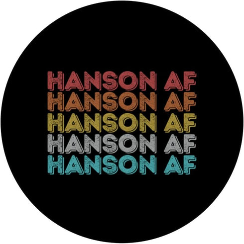 Vintage Retro Hanson AF PopSockets Swappable PopGrip