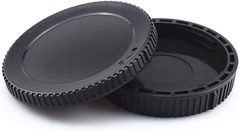Body Cap & Camera Rear Lens Cover Compatible for Nik Z Mount Camera Lens Z7II Z6II Z50 Z6 Z7 Replaces LF-N1 BF-N1(2pcs)