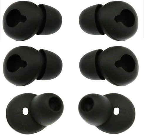 ALXCD Eargel for Gear Circle SM-R130, 3 Pair Medium Anti-Slip Durable Silicone Replacement Ear Tips for Samsung