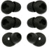 ALXCD Eargel for Gear Circle SM-R130, 3 Pair Medium Anti-Slip Durable Silicone Replacement Ear Tips for Samsung