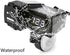 MASO Motorbike Dual USB 5V 3.1A Phone Charger & Voltmeter with Switch, Waterproof Handlebar Mount Motorcycle USB Phone