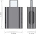 AuviPal 10Gbps USB C to USB 3.1 Adapter (4 Pack), Thunderbolt 4/3 to USB OTG Converter for iPhone, MacBook, iPad