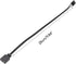 Corsair RGB to Standard ARGB 4-Pin 5V Adapter Connector RGB Cable, 25cm Extension Cord PVC