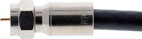 IDEAL Electrical RTQ RG-6 RTQ 92-650 Compression Connector, Pack of 50