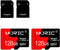 MORIC 2 Pack 128GB Micro SD Card with Adapter High Speed Memory Card,C10
