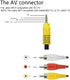 Video AV Component Adapter Cable Replacement for TCL TV, 3 RCA to 3.5mm AV Input Adapter