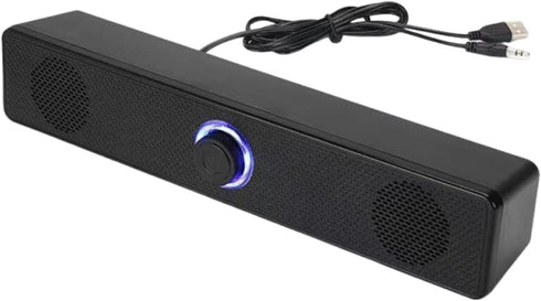 Generic Computer Speakers for Desktop BT5.0 Wired PC Speaker USB High Volume Long