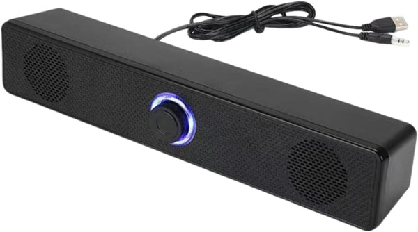 Generic Computer Speakers for Desktop BT5.0 Wired PC Speaker USB High Volume Long