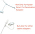 Silicone Anti-Lost Cable Tether for Apple Pencil 1st Gen, Charging Adapter, USB C to Lightning Adapter and More