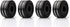 Monosaudio 4Pcs 40x20mm Speaker Isolation Feet, Single-sided 3M Adhesives, Speaker Spike Pads with Non-Slip Rubber