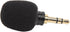ciciglow 3.5mm, External Camera Microphone Mini Omnidirectional Condenser Microphone with Noise Reduction, for DSLR