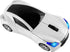 Cool Sport Car Shaped 2.4GHz Wireless Mouse, Optical Cordless Mice with USB Receiver for PC Laptop Computer, 1600DPI