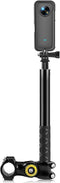 TzezFoz Motorcycle Bicycle Selfie Stick, Camera Handlebar Mount for Third Person View Motorcycle