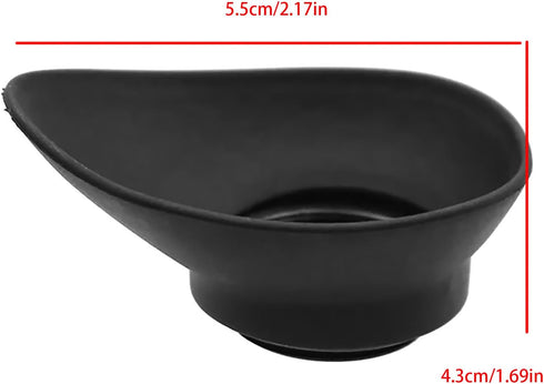 CHICHIYANG 19mm 690 Rubber Viewfinder Blindfold Eye Cup for Glare & Reflection Reduction Compatible for Fujifilm