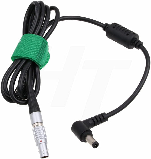 HangTon 12V Right Angle DC Plug to 0B 2 Pin Power Cable for