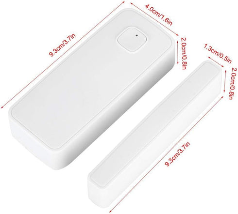 Smart Door & Window Sensor Alarm Compatible with Google Home Tuya for Home Security