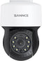 SANNCE 1080P PT Dome Camera, 2MP Pan/Tilt 360° Digital Zoom Outdoor Security Camera, 30M Night Vision for Analog CCTV