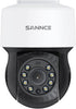 SANNCE 1080P PT Dome Camera, 2MP Pan/Tilt 360° Digital Zoom Outdoor Security Camera, 30M Night Vision for Analog CCTV