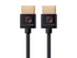 Monoprice HDMI High Speed Cable, 4K@60Hz, HDR, 18Gbps, 1 Foot, Black - Ultra Slim Series