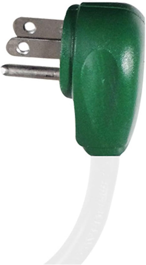 GoGreen Power 7 Outlet Surge Protector, 1200 Joules, White, 6 ft Cord (GG-17636)
