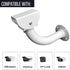 USIDAER Adjustable Universal Camera Wall Mount Bracket for CCTV/IP Cameras/Dome Camera with J Shape Mount