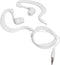 Swimming Headphones 3.5mm Plug, IP68 Waterproof Conduction Earbuds, Water Resistant for Running, Surfing, Diving - White