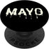 Mayonnaise Dripping Mayo Funny Halloween Committee Mayonnaise Dripping Mayo Funny Food Thrown On Wall PopSockets Adhesive PopGrip