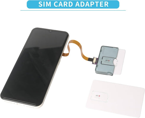 PinQiongZhe Cell Phone SIM Card Conversion Board CPE Wireless Router Extension Cable WIFI SIM Card Expansion Conversion