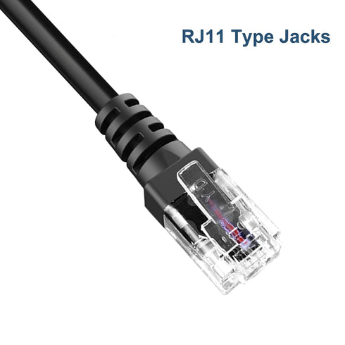 Radar Detector Cable with USB to RJ11 Plug for Escort Valentine One Uniden Beltronics Replacement Power Cable