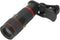 Telephoto Lens 20X Long Focus Zoom Lens with Clip for Smartphone Tablet PC (Black)