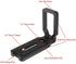 HuaerHui DSLR Camera L-Shaped Bracket Mount, Arca-Swiss Vertical Horizontal Switching Quick Release Plate for Canon