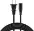 Dysead Replacement UL 6ft AC Power Cord Compatible with CiBest W13 BL108 Video