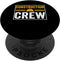 Construction Crew Tool Shovel Craftsman Concrete Building PopSockets Swappable Grip