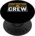 Construction Crew Tool Shovel Craftsman Concrete Building PopSockets Swappable Grip