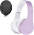 PowerLocus Wireless Bluetooth Over-Ear Stereo Headphones, Foldable with Built-in Microphone for iPhone, Samsung