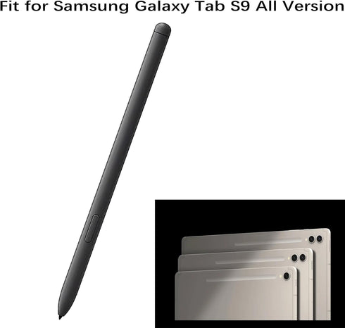Black Galaxy Tab S9 Ultra S Pen with Bluetooth for Samsung Galaxy Tab S9 Plus, Free 5 Tips