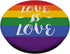LGBT Pride Rainbow Flag Love is Love PopSockets Standard PopGrip