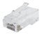 IDEAL Electrical 85-385 Unshielded Feed-Thru Modular Plug, Cable Connector for CAT6A/6 Unshielded Cables