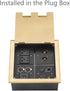 RJ45 Panel Mount Adapter, 8P8C Female-to-Female Connector, Compatible with CAT6A/CAT6/CAT5E/CAT5, Network Port Extender