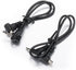 (2 PCS) 2.5mm to Male Flash PC Sync Cable, 12-Inch/30CM 2.5mm Plug to Male Flash Sync Cord for Camera Photography
